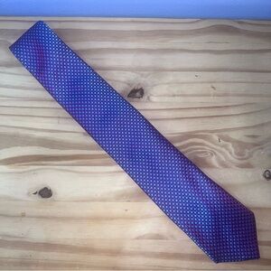 *2/$60* Ted Baker Blue and Red Checkered Silk Tie